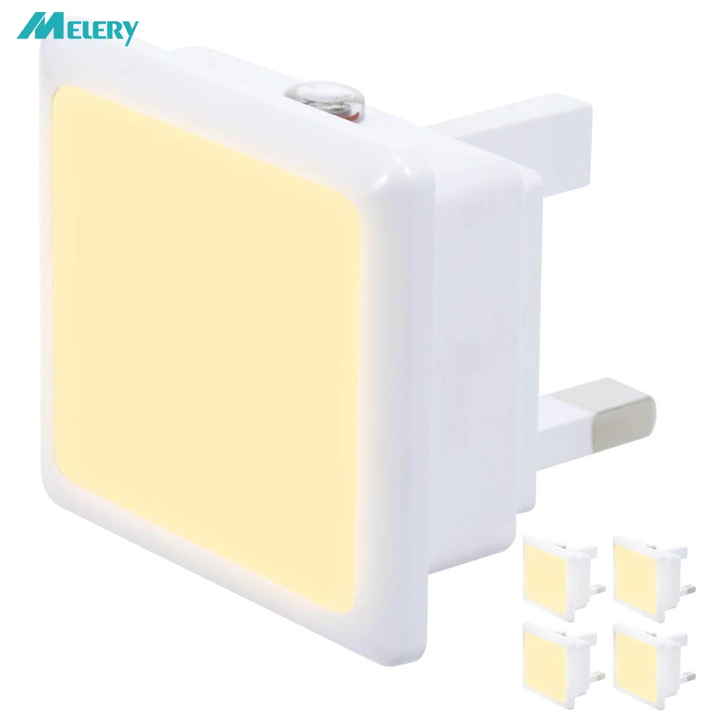 Automatic LED With Child Safety Night Light Plug in Low Energy Saving Dusk Dawn