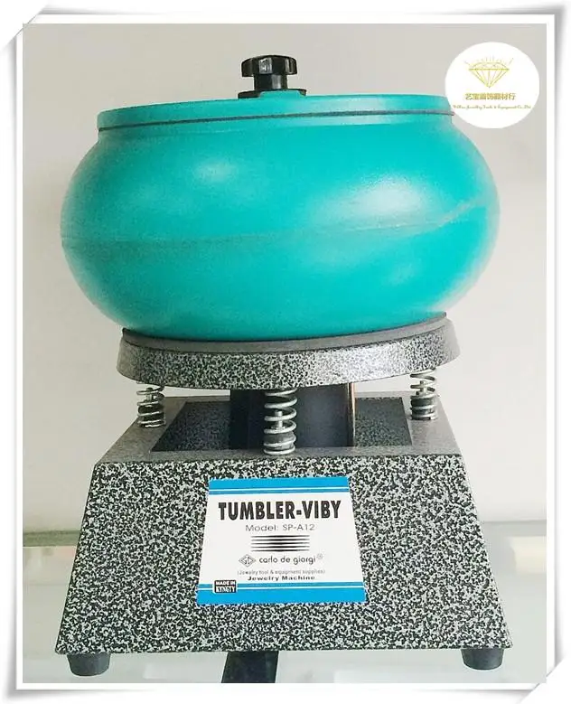  Nouveau 6.2 kg capacité bijoux vibrant Machine à polir Vibro Machine à polir vibratoire gobelet Mac