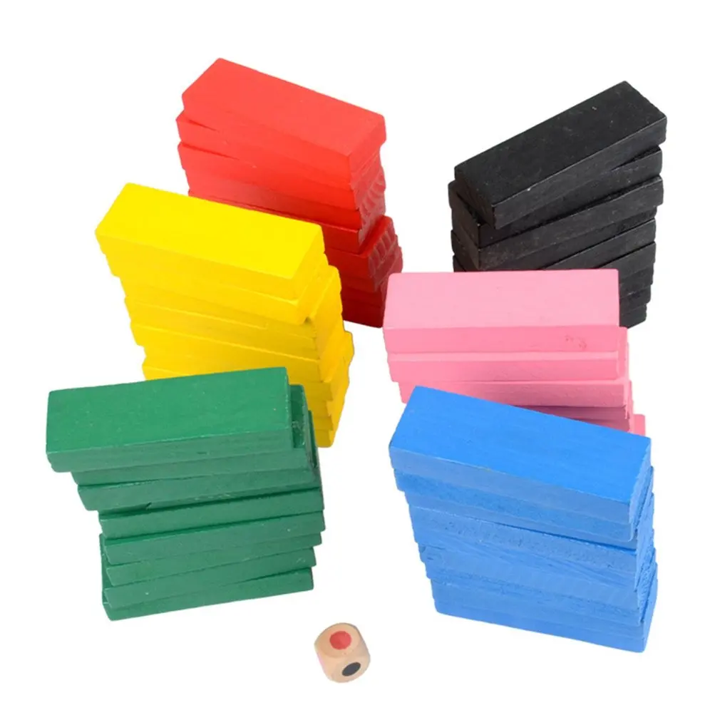 

54pcs/set Game Education Non-Toxic Wooden Toy Children Blocks Kids Building Game Education Non-Toxic Wooden Toy