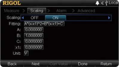 Scaling-Configuration