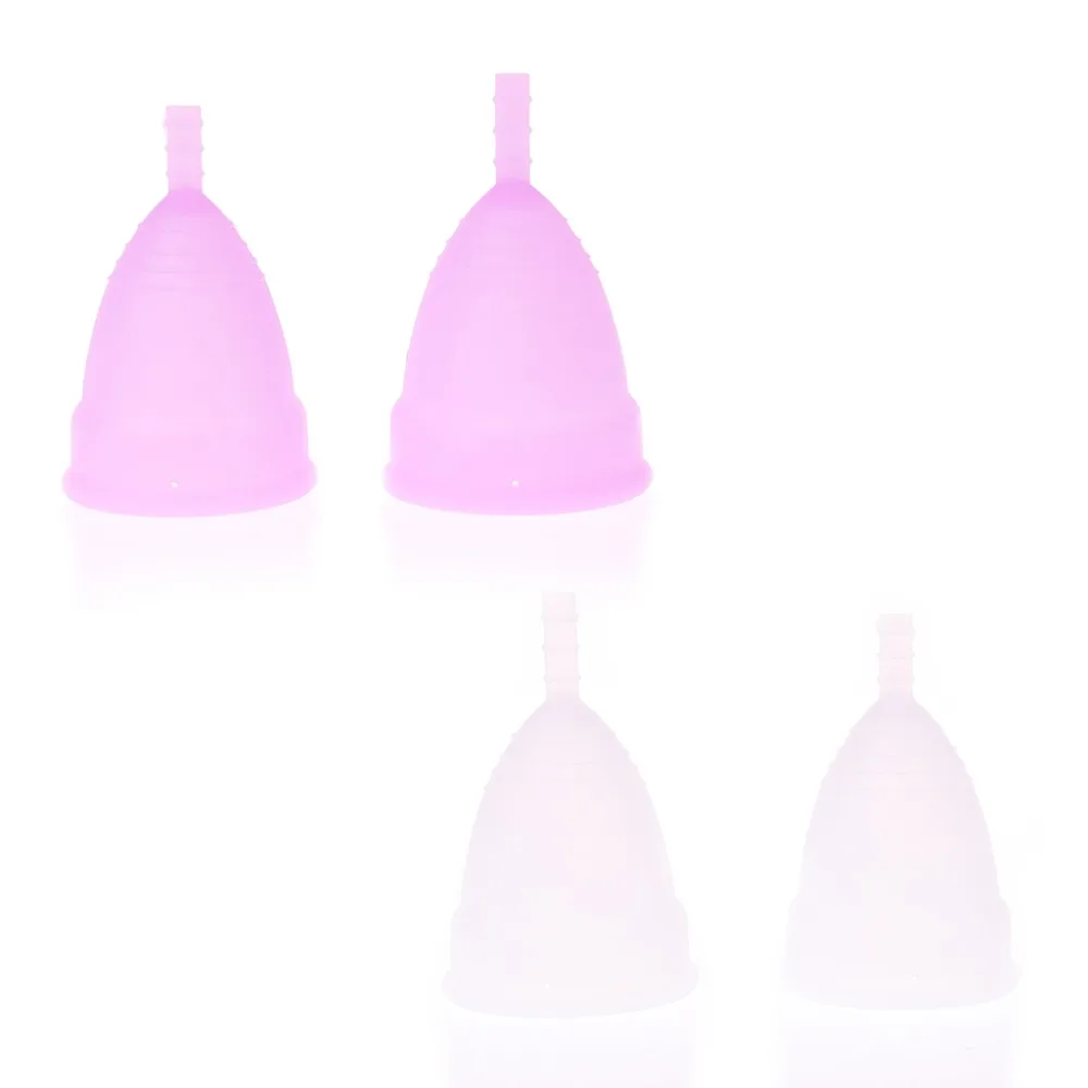 

ZLROWR Soft Reusable Silicone Health Menstrual Period Cup For Women Size L/S New xiu