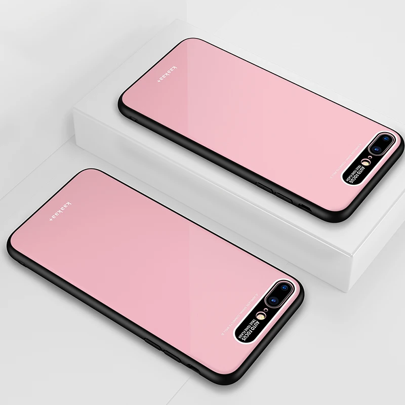 

For Samsung galaxy S8 9 10 Plus 2-in-1 TPU+PC Protected Camera Note 8 9 Plexiglass Drop-proof Fashion Phone Case