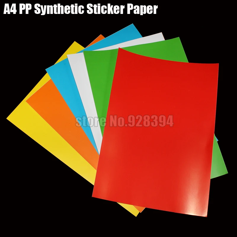 pp synthetic sticker