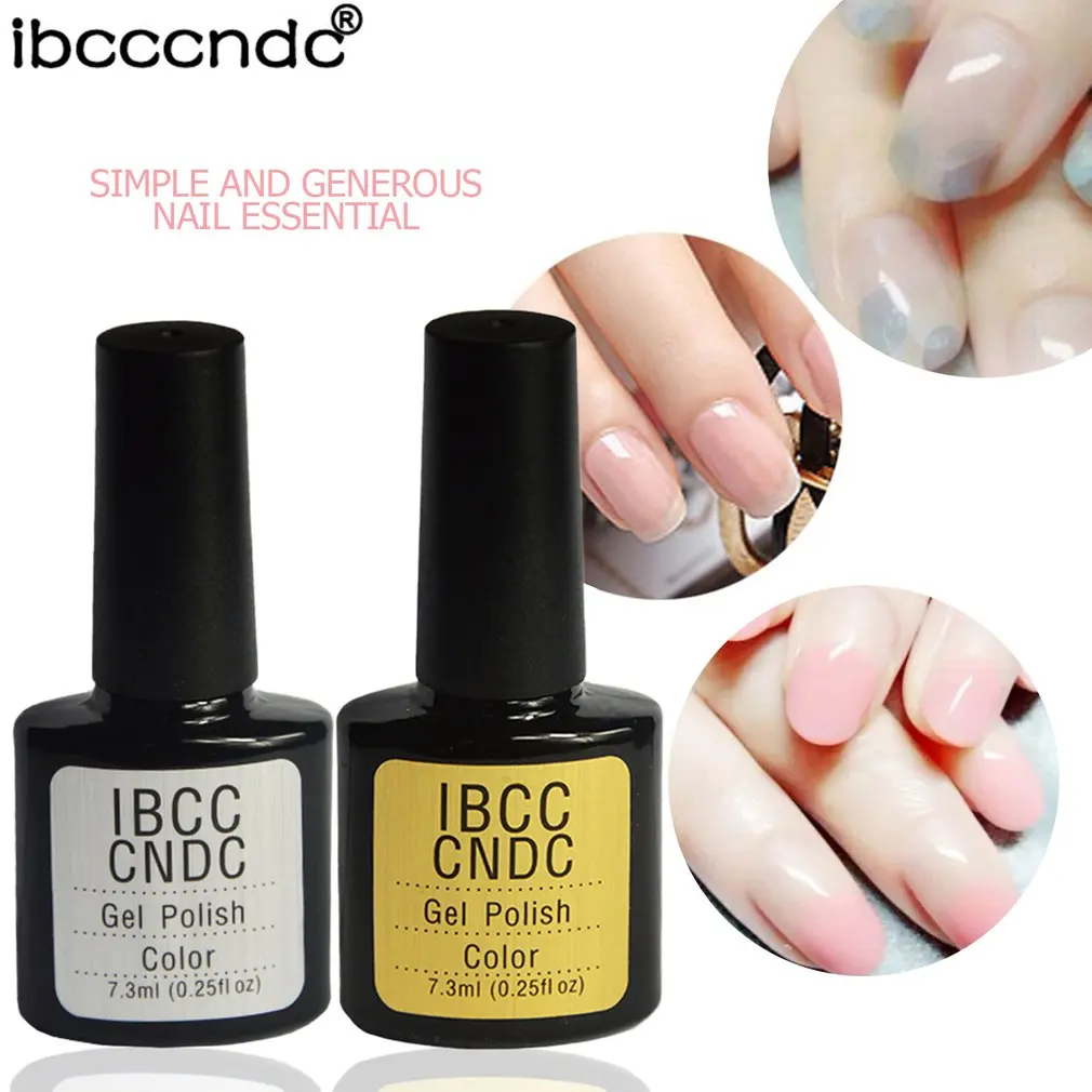 IBCCCNDC бренд 7,3 мл Soak Off лак для ногтей Top Coat Базовое покрытие для ногтей Книги по искусству маникюрные инструменты Здоровый Уход за ногтями быстрый сухой набор