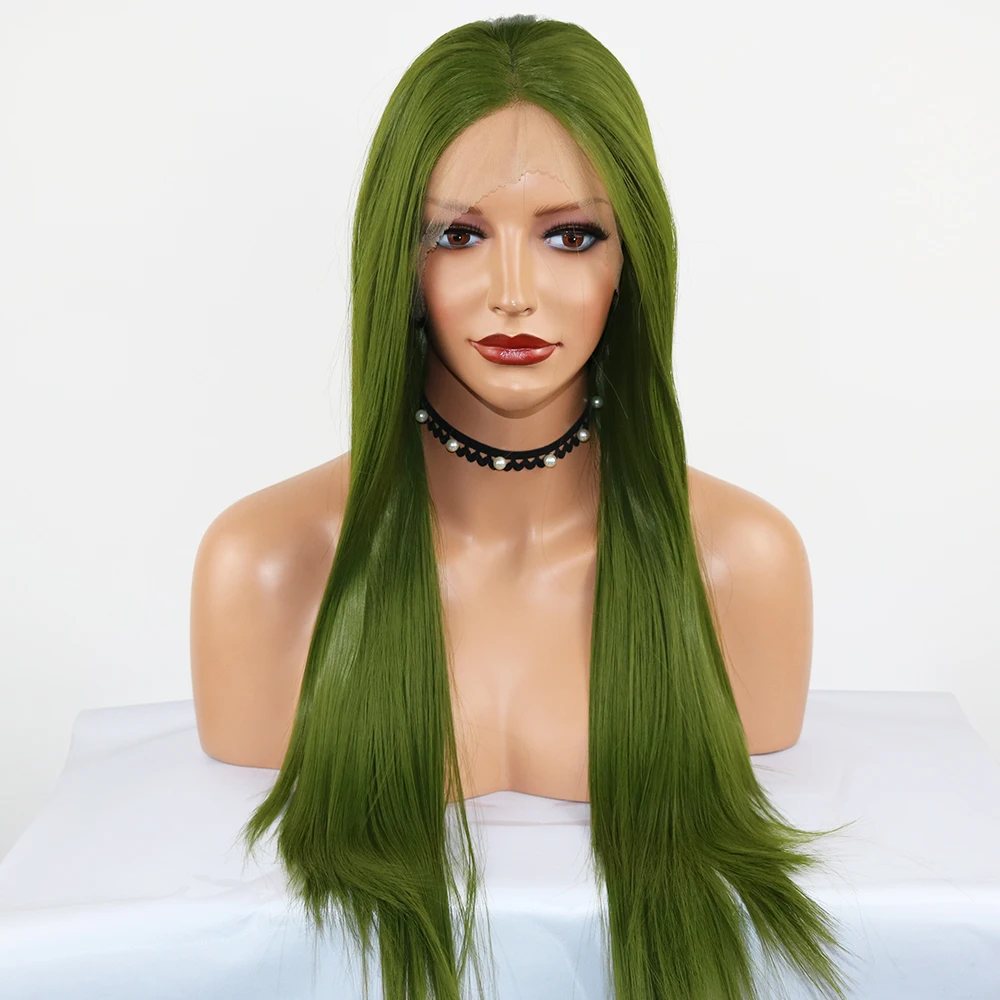 GREEN LACE FRONT WIG