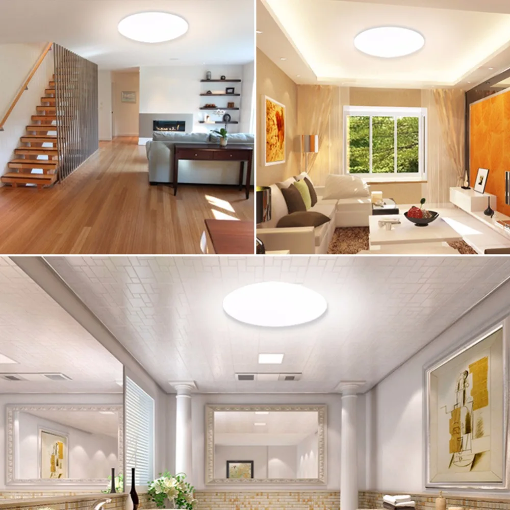  Modern LED Ceiling Light RC dimmable Lighting Fixture Lamp Living Room Bedroom Kitchen Bathroom Sur - 32848665610