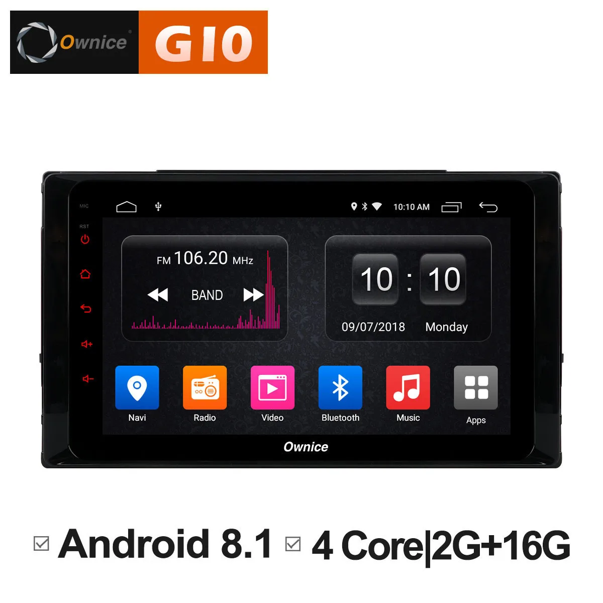 

android 8.1 dvd gps navigation Intelligent System Multimedia for Toyota COROLLA 2016 2017 2018 car radio video player Headuint
