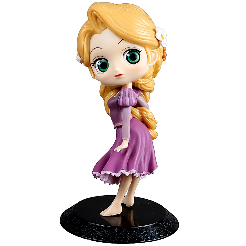 Disney-11-16cm-Kawaii-Q-Version-Alice-In-Wonderland-Mermaid-Ariel-Snow-White-Tangled-Rapunzel-PVC (3)