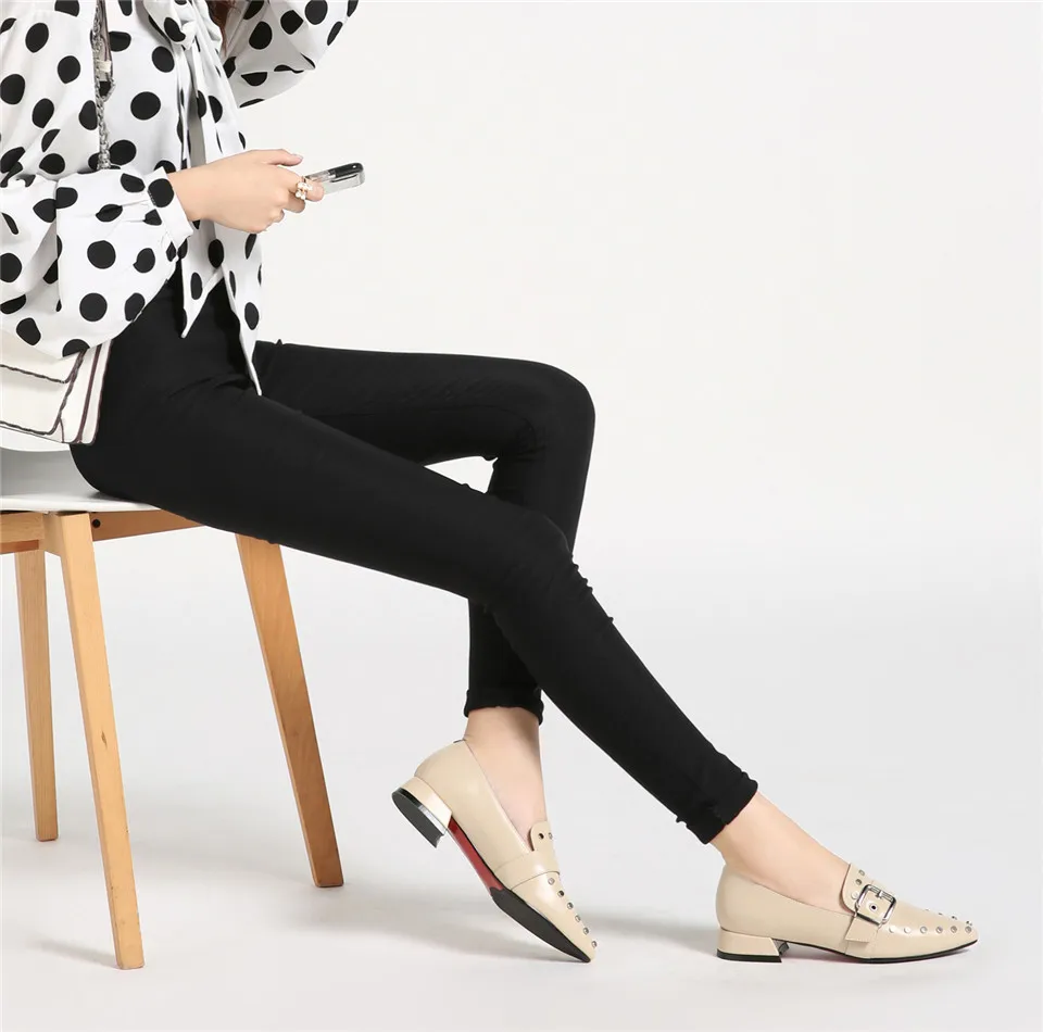 Woman Rivet Loafers (14)