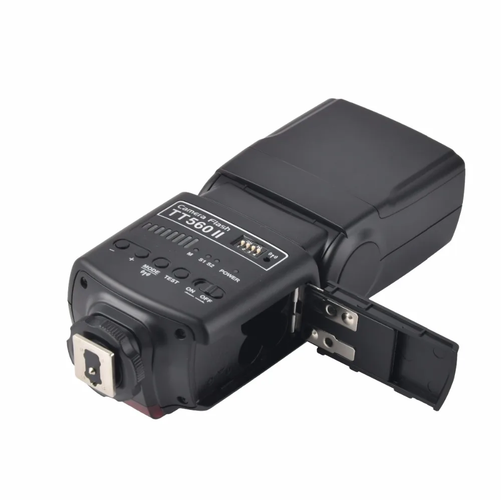 Вспышка Godox TT560II GN38 встроенная беспроводная передача 433 МГц + канальный передатчик