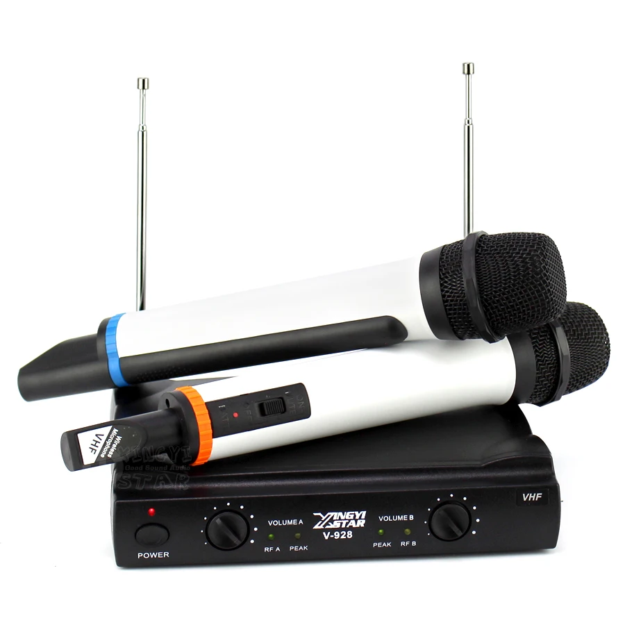 Professional Karaoke Wireless Microphone System 2