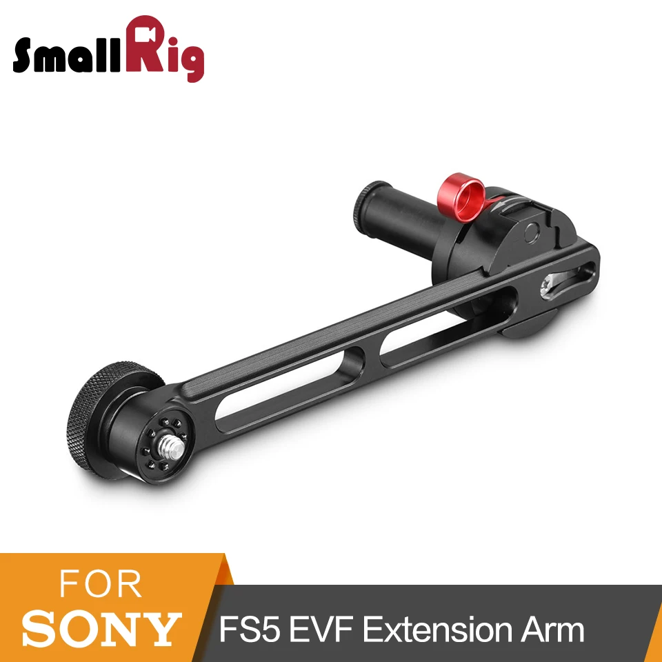  SmallRig EVF Extension Arm for Sony FS5 and Panasonic EVA1 To Mount DSLR Camera Monitor Lcd -2200