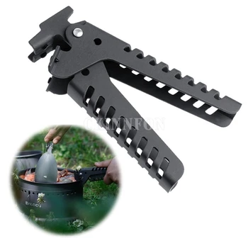 

100Pcs/Lot Camping Anti-hot Slip-resistant Pot Bowl Pan Bowl Gripper For Cookware Cooking Picnic Arm Holder Handle Clip Clamp