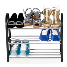 Shoes shelf Easy Assembled Light Plastic 3 Tier Shoe Rack Storage Organizer Stand Holder Keep Room tidy Saving Space