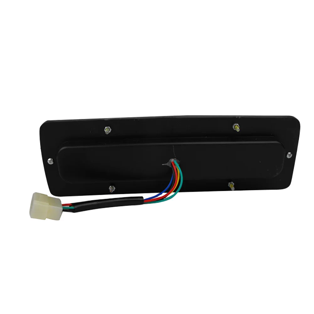 

2PCS Tail Light Durable Easy Install Turn Indicator 131LED ABS Shockproof Rear 12V Brake Lamp Lorry Trailer Car Reverse