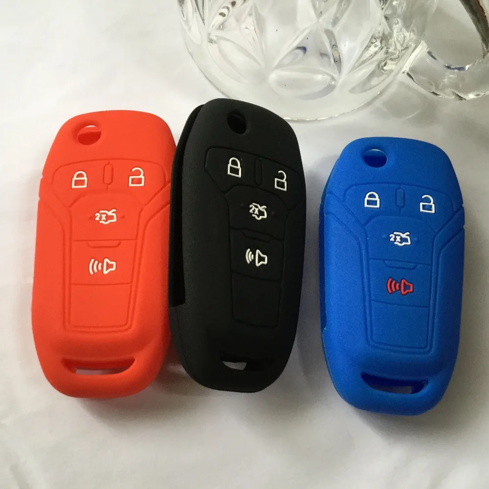 Funda de llave de silicona para Ford Fiesta S Max Mondeo Focus
