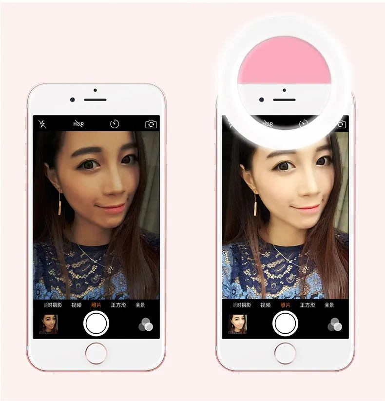 USB Selfie Ring Light- Led flash light-Portable for iPhone phone Samsung (5)