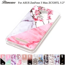 

B02 Fashion Marble Soft TPU Back Cover Skin Shell Rubber Case For For ASUS ZenFone 3 Max ZC520TL 5.2'' inch Silicone Fundas