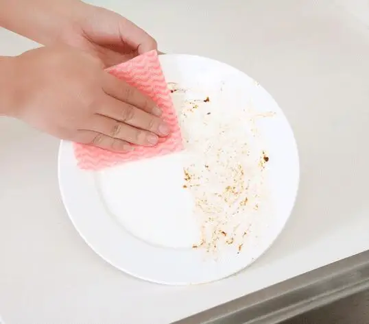 

80pcs Magic scouring pad Non-woven Cleaning Cloth Dishcloth Disposable washcloth dry towel Degreaser Kitchen Cleaning Towel
