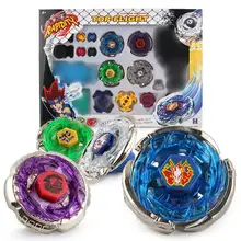 Комплект из 4 предметов, волчок, металлический Fusion 4D Launcher, спиннинг-топ, набор, детские игровые игрушки, детские рождественские игрушки подарки YH1241