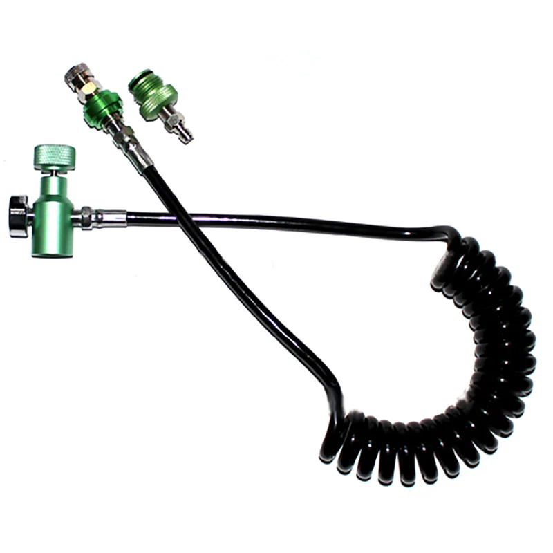 

Acecare Wholesale airgun pcp pod Paintball Coil Remote Hose with Slide Check (multi-color)