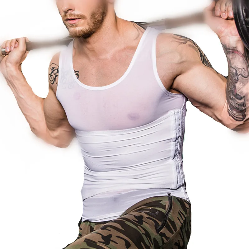 Waist Trainers Shapewear Men Fitness Girdles Support Belts Tummy