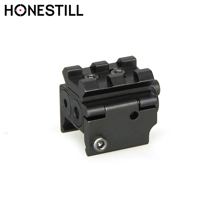 

Honestill Tactical Laser Sight Red Dot Quick Detach Mini Adjustable Laser Pointer With 20mm 0.8inch Rail for handgun Pistol