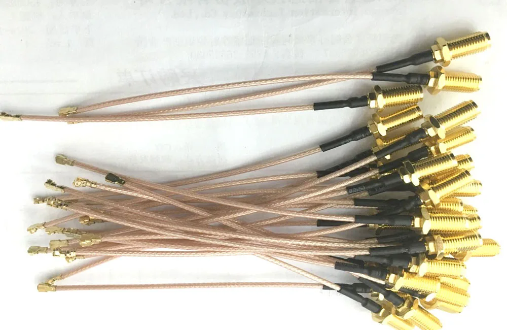 

200pcs SMA Female to uFL/u.FL/IPX/IPEX RF Coax Adapter Assembly RG178 Pigtail 10cm