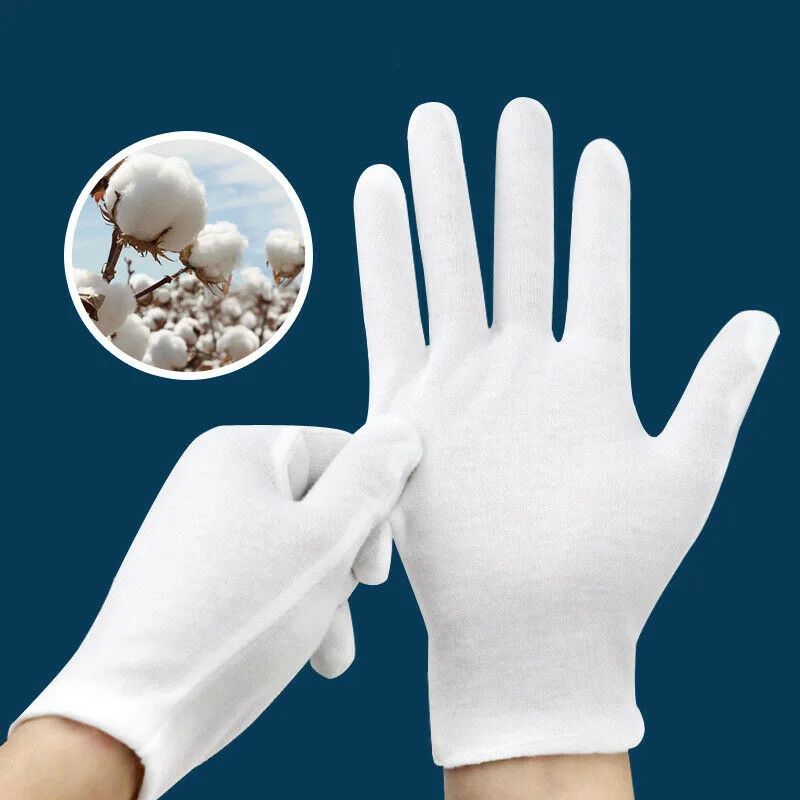 Dnc, перчатки хлопковые, 2 шт. хлопковые перчатки. тонкие перчатки хлопчатобумажные. перчатки для рук косметические магнит косметик. перчатки косметические аптека.