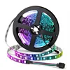 LED Strip 5050 RGB Black PCB DC 12V Flexible Light 60 led/m SMD 5050 Strip Lamp Waterproof RGB/White/Warm White/Blue/Green/Red 6