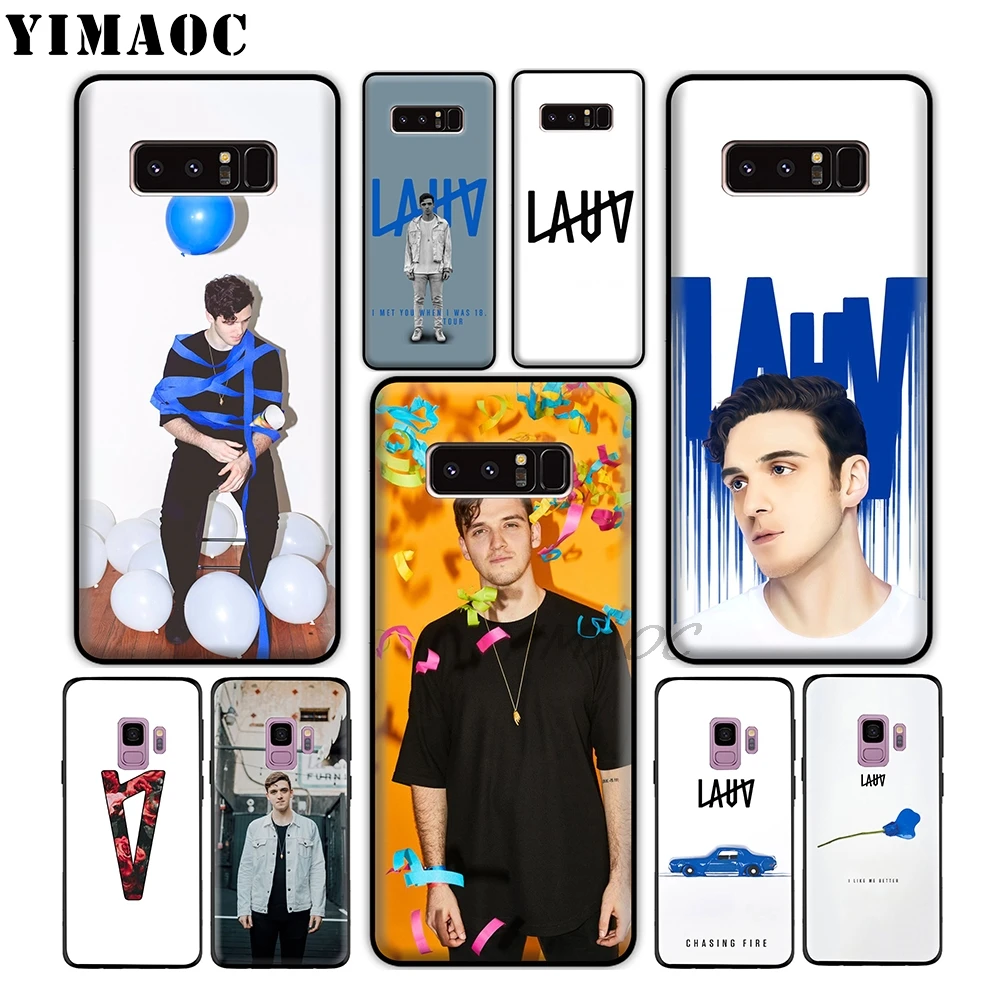 YIMAOC Lauv Singer Edition Мягкий силиконовый чехол для samsung Galaxy A9 A8 A6 Plus 2018 A5 A3 2017 2016 Note 9 8 |