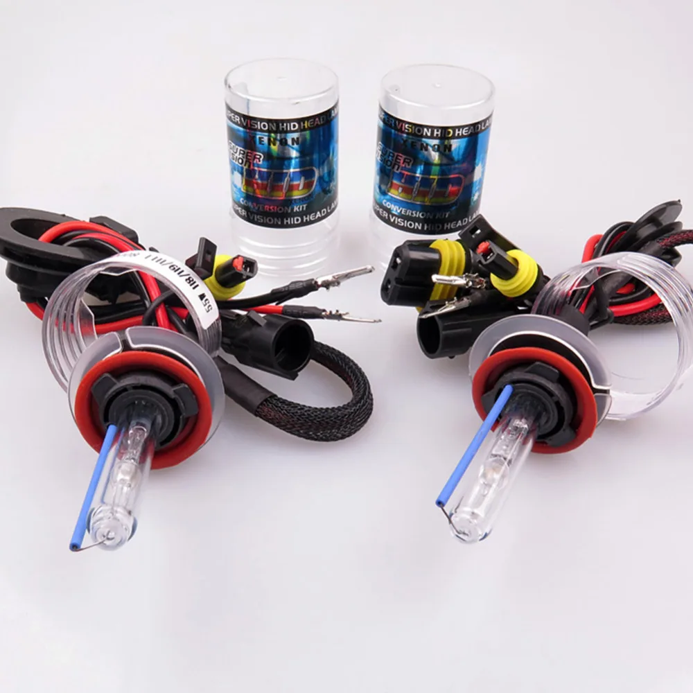 

100W Xenon HID Bulb Headlight Lamp Auto Car H8/H9/H11 4300K 5000K 6000K 8000K 10000K