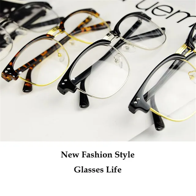 ANEWISH 2017 nouveau design De Mode En Métal Cadre Lunettes Cadre Rétro style Femme Hommes Lunettes