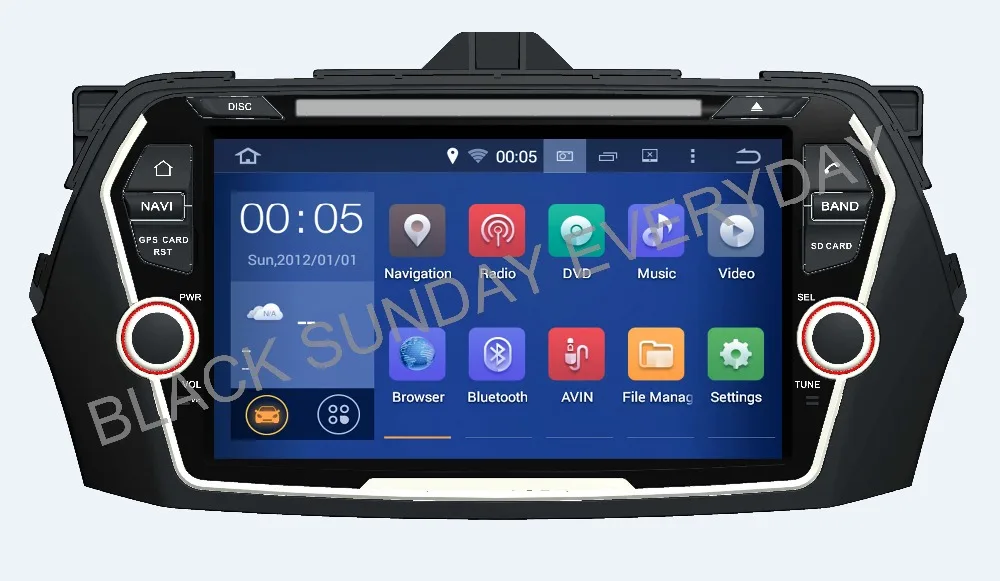 Clearance GIFTS ROM 16G Quad Core Android 7.1 Fit SUZUKI CIAZ / Alivio 2014- 2015-2017 CAR DVD PLAYER Multimedia Navigation GPS DVD RADIO 1