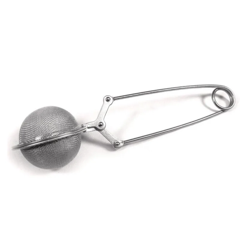 

Mesh Tea Strainer Stainless Steel Handle Tea Ball Tea Infuser Kitchen Gadget Coffee Herb Spice Filter Diffuser Tea Leak