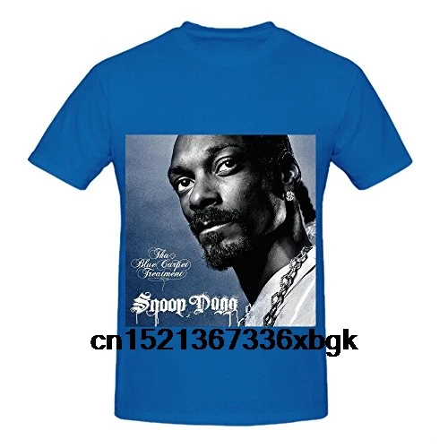 Возьмите Snoop Dogg Tha синий лечения ковра 80 s Мужская O шеи индивидуальные футболки |
