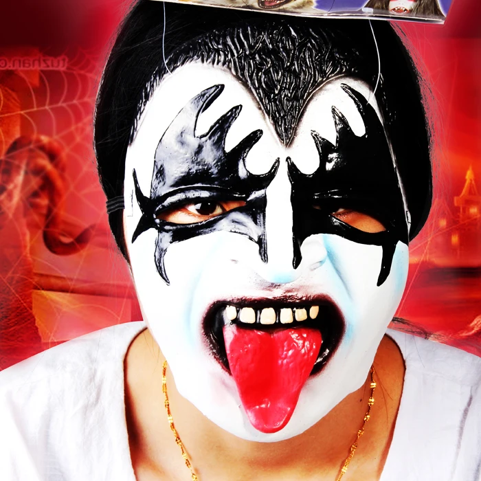 Horror Halloween Mask Eco friendly Soft Latex Terr...