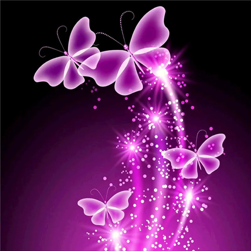 

5D DIY Diamond Painting Needlework Diamond Mosaic Diamond Embroidery Butterfly Pattern Hobbies and Crafts Home Decor Gifts