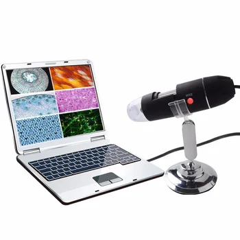 

Portable 50-500X 2.0 MP USB Digital Microscope Endoscope Magnifier Camera 8 LED with Hyperopia function