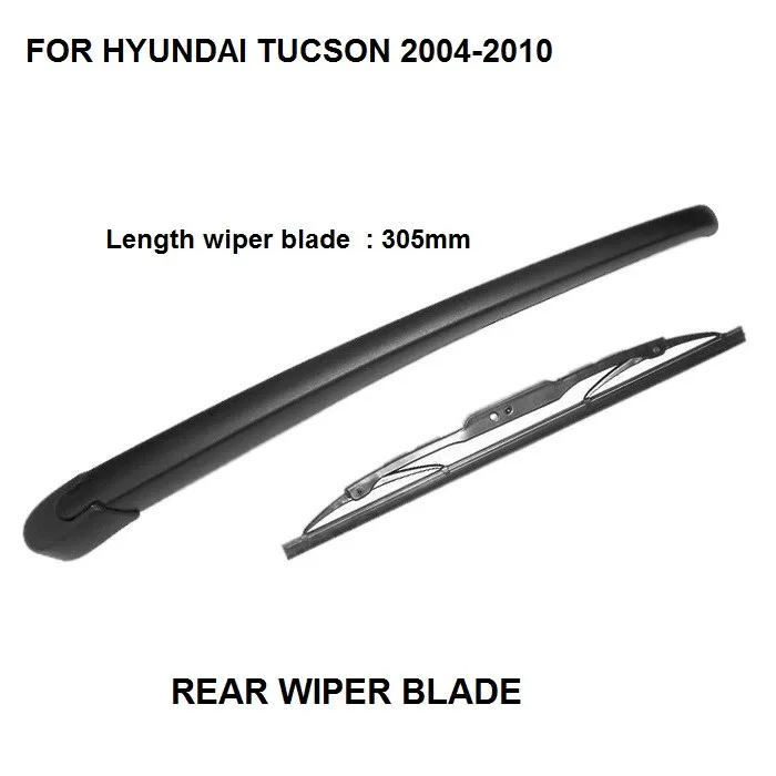 305mm Blade For Hyundai Tucson 2004 2010 Rear Windshield Window Wiper