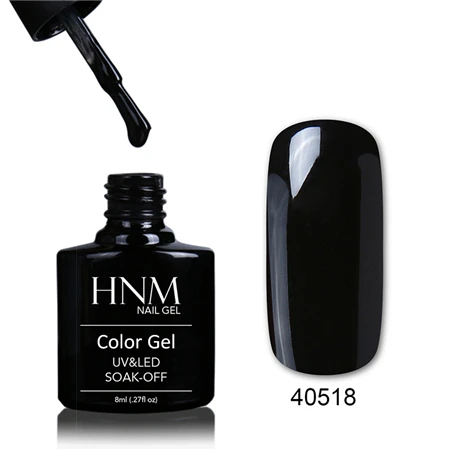 HNM 8 мл гель для ногтей чистый цвет УФ светодиодный Гель-лак для ногтей долговечный замачивающийся лак Гель-лак Hybird Гель-лак для ногтей Lucky Ink - Цвет: 40518