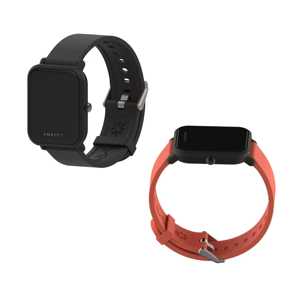 Mijobs 20mm Silicone Wrist Strap for Xiaomi Huami Amazfit Bip BIT Smart Watch Band Accessories Sports Bracelet Correa Wristband
