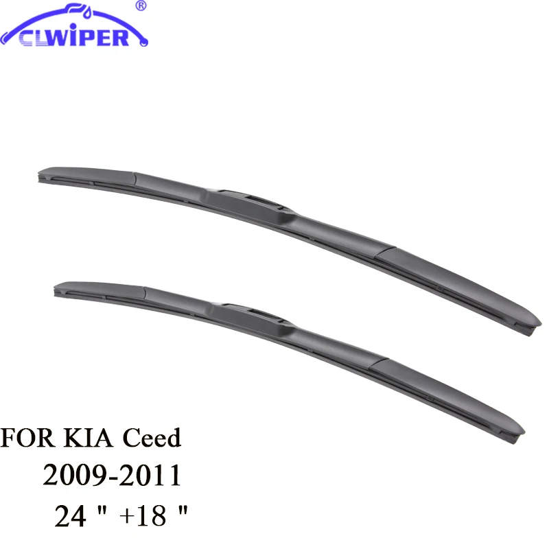 CLWIPER Wiper Blades For KIA CEED(2009 2011) 2010 Car Windscreen Wiper