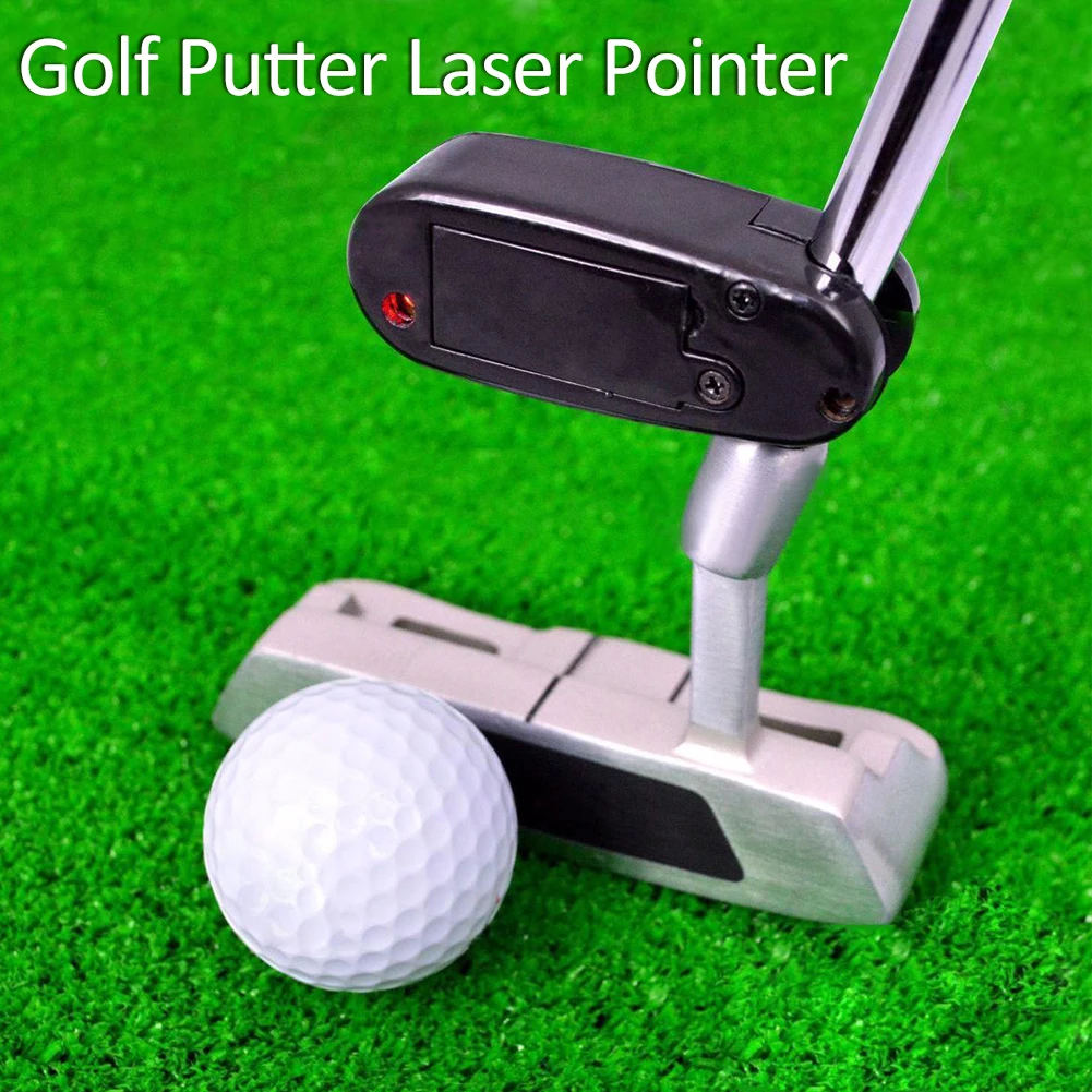 

Golf Putter Laser Pointer Putting Training Aim Line Corrector Improve Aid Tool Practice Golf Accessories A952