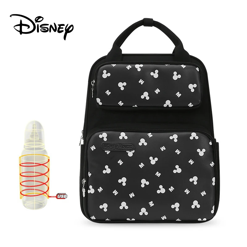 Disney 42 Style Mummy Maternity Nappy Bag Large Capacity Baby Mickey Mouse Diaper Bag Travel Backpack Nursing Bags For Baby Care
