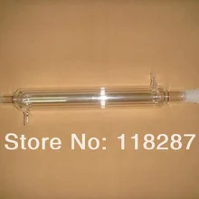 600 мм двойная куртка конденсатор, 24/29 соединение, лабораторный стеклянный конденсатор