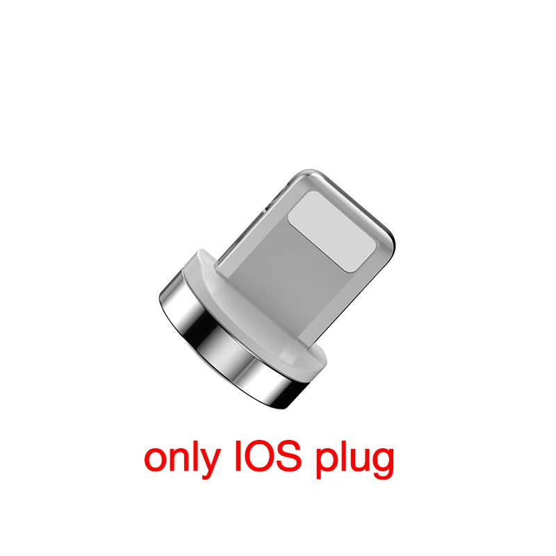 CAFELE QC3.0 Магнитный USB кабель usb type C Micro кабель для iPhone X XS MAX XR 8 7 6 Plus 3A кабель для быстрой зарядки и синхронизации данных - Цвет: For IOS plug