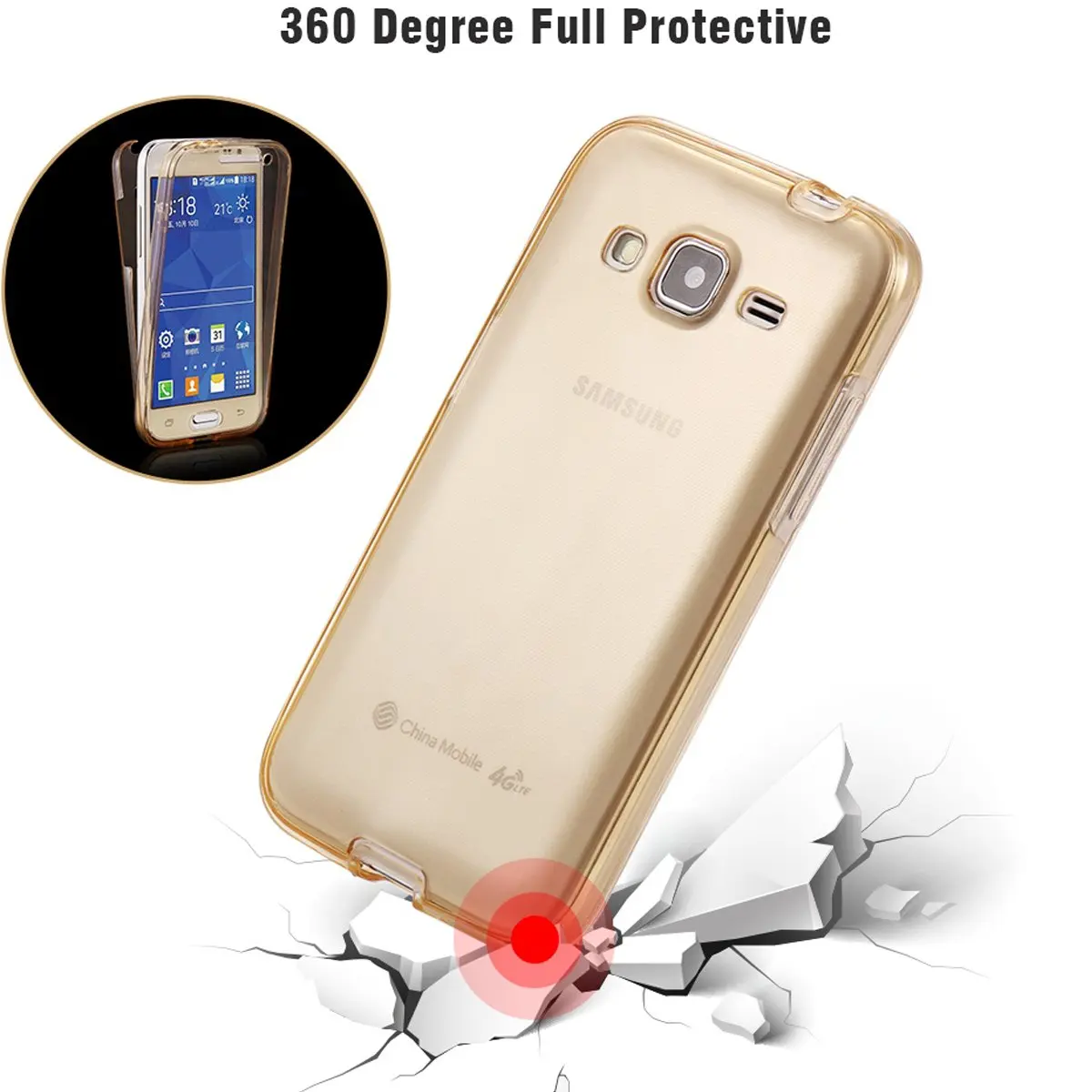 Полноразмерный чехол 360 градусов для Samsung Galaxy J3 J5 J7 2017 J4 J6 Plus J8 2018 J2 PRO Prime J1 2016 Neo