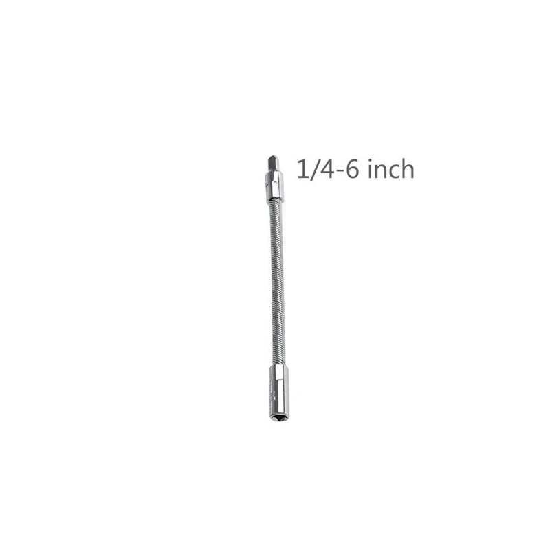 3/8" 1/4" Flexible Hose Hex Screwdriver Extension Bit Adapter Socket New DIY accessories