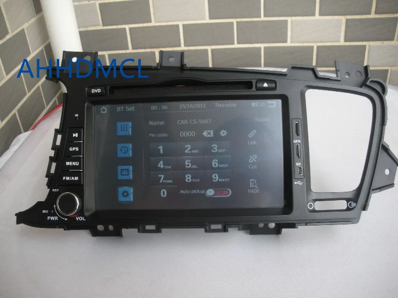 Cheap AHHDMCL Car Multimedia Player DVD Stereo Audio Radio GPS Navigation For Kia K5 Optima Magentis 2011 2012 2013 3